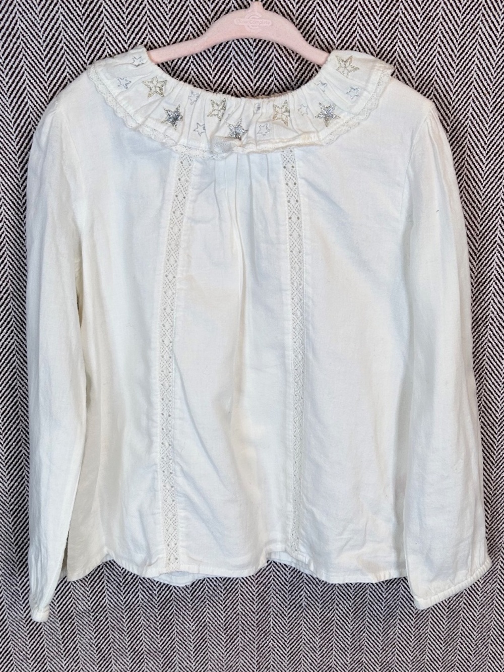 Boden Winter Snowflake Blouse